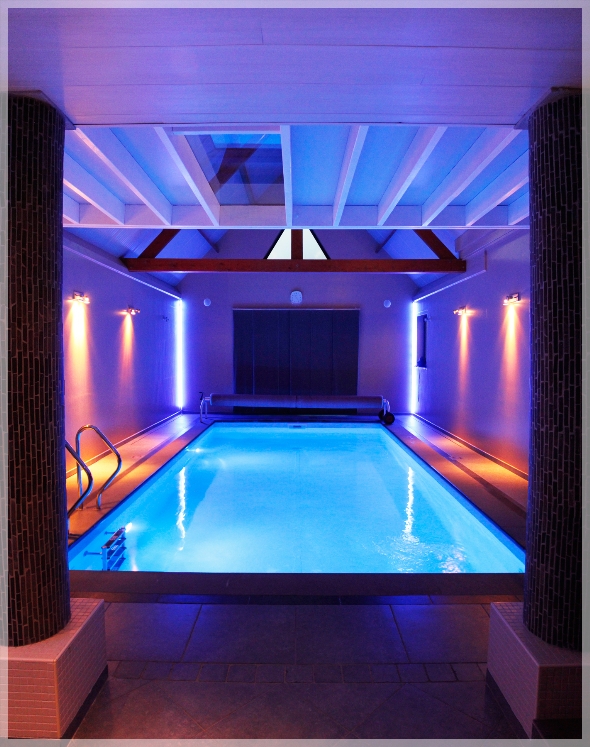 binnenzwembad prive sauna aquasana Privé sauna Aquasana in ( Antwerpen )